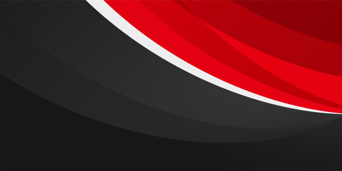 Red abstract wave background