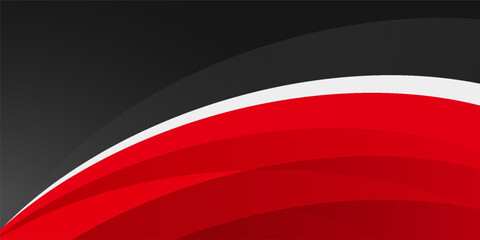 Red abstract wave background