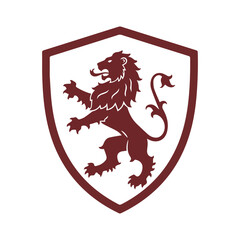 Refined Emblem Shield Badge Artwork Vector Illustration