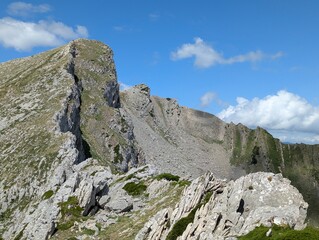 Penouta peak near Santa Maria del Puerto village, Somiedo Natural Park. Asturias. Spain