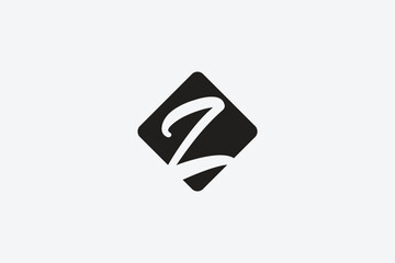 Letter Z logo design, modern logo template