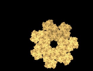 Obraz premium Imaginatory fractal abstract background Image