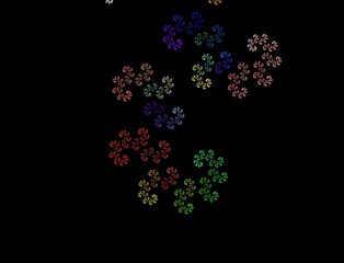 Imaginatory fractal abstract background Image