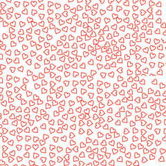 seamless heart pattern and background vector illustration