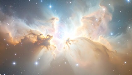 Obraz premium creation of our universe concept after the big bang