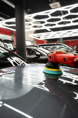 Polishing revives vehicle paint with deep gloss and smoothness. Car paint correction and polishing....