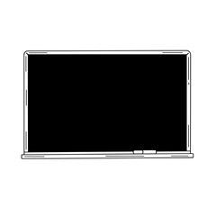 Blackboard with empty surface in classroom for education purposes  