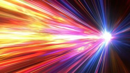 Vivid background design conveying a sense of creative force.