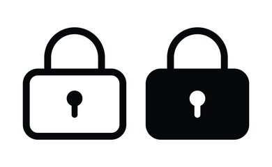 Padlock Security Lock Icon Vector