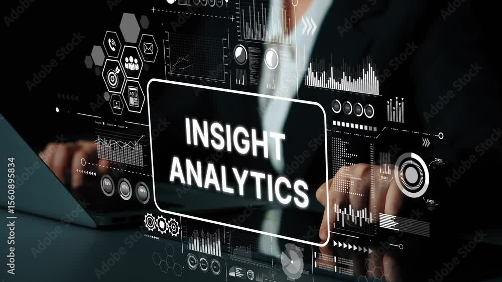 Poster Digital Insight for Analytics and Data Visualization with Modern Technology and User Interaction in Business Environment. Asymptotic smart data analytic.