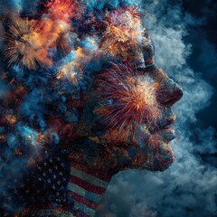 A blending neurodiversity and 4th of July