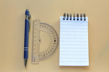 Office supply. Ready to write or work concept.