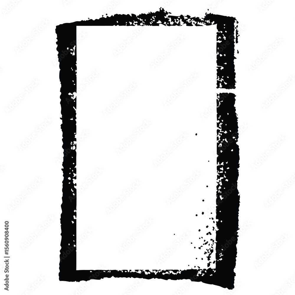 Poster textured black frame with transparency suitable for diverse design projects