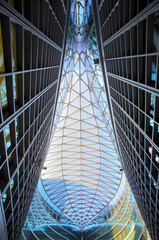 Obraz premium The modern architecture of Lombardy Building in Milan, Italy