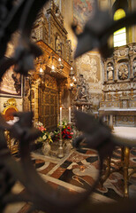 Chapel of Saint Agatha in the Cathedral of Catania, Sicily, Italy