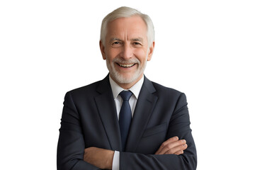 Mature Business Leader &ndash; Confident Professional whitout background