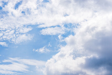 初夏の空　青空と雲02