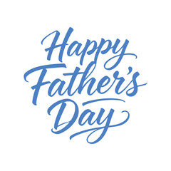 Stylish Fathers Day Typography Design Vector Illustration