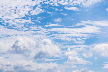 Fototapeta premium 初夏の空 青空と雲07
