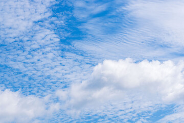 初夏の空　青空と雲08