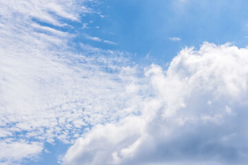初夏の空　青空と雲17
