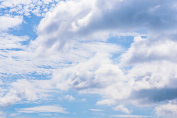 初夏の空　青空と雲18