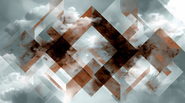 symbolic pattern for textile series | biological abstraction | floating lucidity | subdued copper and cloud white | folded tension | ghost outlines | cutout layering | mask-stencil | industrial