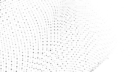 Minimal Abstract Mesh Dot Wave Pattern for Website Hero Section Banner Background