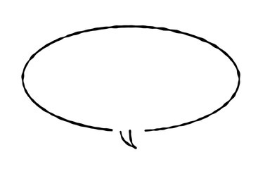 シンプルな吹き出し