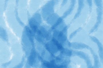 やさしい和柄の藍色背景素材