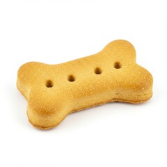 Isolated biscuit bone treat for pets food nutrition snack canine