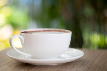 Cappuccino Coffee, Cup of Cappuccino Coffee, Cup of  Hot Chocolate