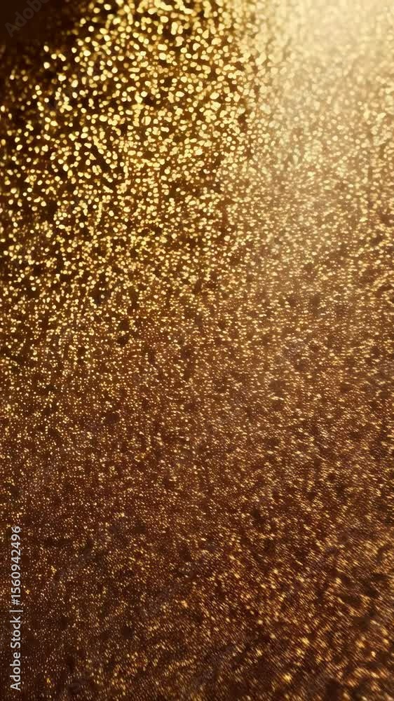 Poster elegant bronze background with shimmering specks creating a luxurious, textured effect perfect for d