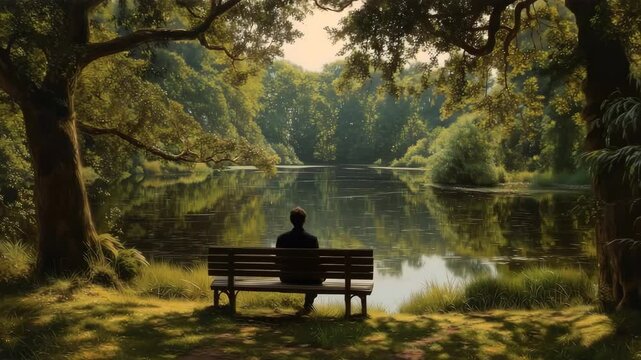 木漏れ日と静寂のひとり思索時間