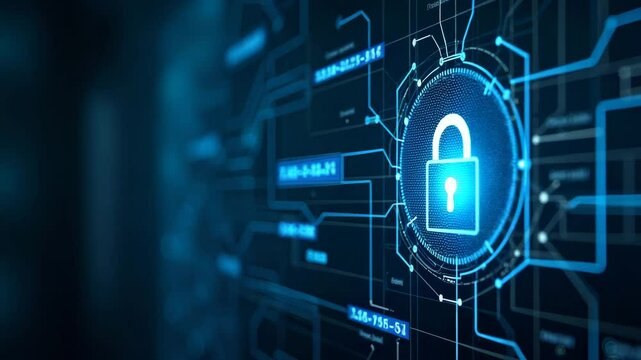Comprehensive Corporate Cybersecurity Strategy Report: Risk Assessments, Security Policy Implementation, Advanced Threat Mitigation for Resilient IT Infrastructures - Photo Stock Concept with Empty Sp