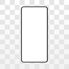 white screen smartphone background