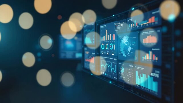 Advanced Customer Segmentation Insights: Dynamic Dashboards & Digital Analytics for Targeted Market Research - Premium Photo Stock