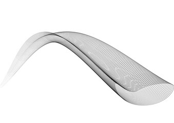 abstract line wave business