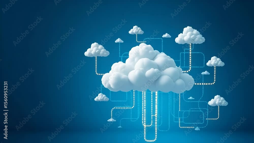 Poster innovative multi-cloud strategy: seamless integration of public & private clouds for optimal resourc