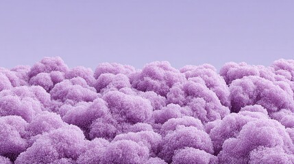 Abstract purple textured landscape.