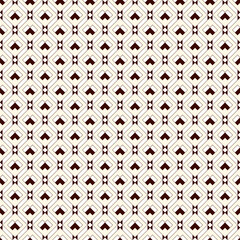 Diamond grid seamless pattern. Ethnic, tribal surface print. Geometric ornament. Repeated rhombuses background. Ornamental folk wallpaper. Geo vector abstract illustration