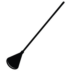 Chemist element isolated lab stirrer on white background