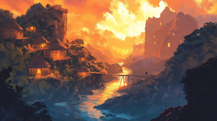 Graphic element isolation background for your design asset, game asset, video game, mobile game, web asset Illustration