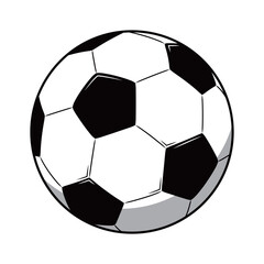 football icon illustration (vector, cutout)