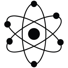 physicist element isolated tachyon particle model on white background