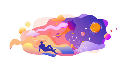 abstract dreamscapes