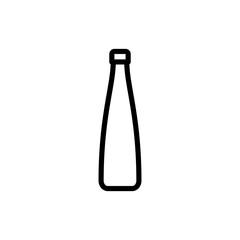 Bottle icon symbol for apps and websites. bottle sign and symbol