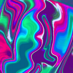 Colorful abstract liquid marble background texture