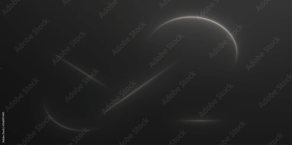 Poster glowing abstract light background with space and star elements