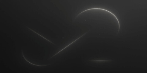 Glowing Abstract Light Background with Space and Star Elements